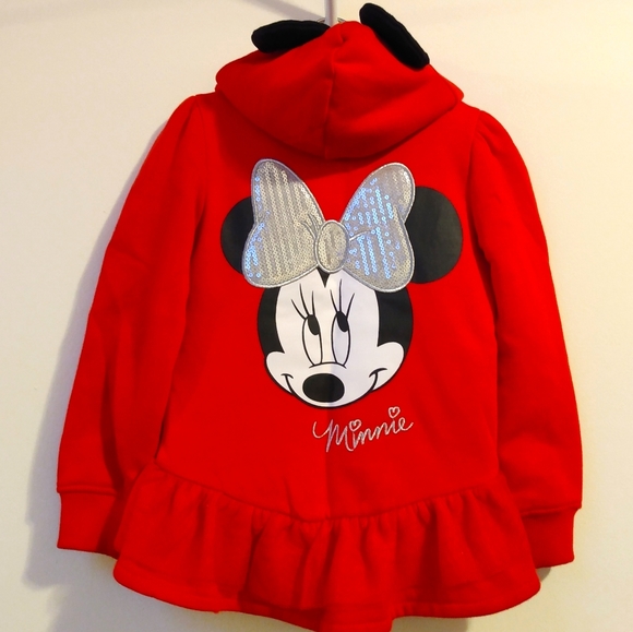 Disney Other - Minnie Mouse Girls Hoodie